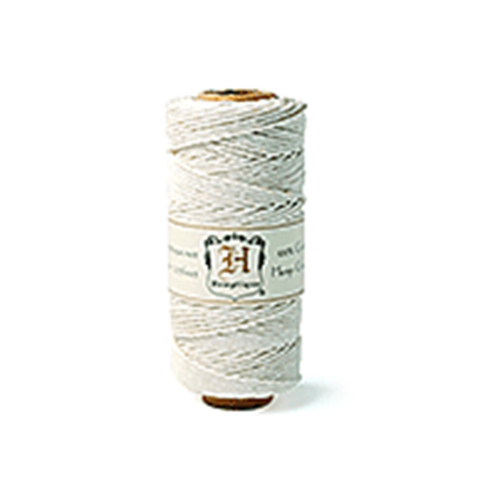 White, Twine/Thread/Cord, Art & School, Hemptique, Hemp, 10#, 205', 6267